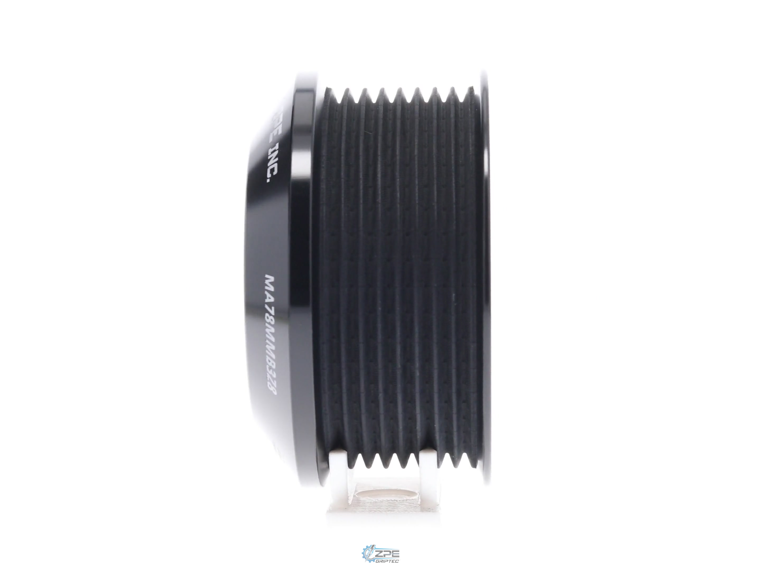 78mm 8 Rib ZPE GripTec® 2pc Magnuson LSA/LT4 2650 TVS L3 Black Pulley Only